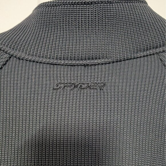 Spyder Core Sweater Foremost Jacket Mens Size XL Black Fleece Lined Heavy - Picture 13 of 16